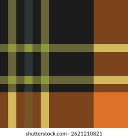 Patrón inconsútil de cuadros retro para la impresión textil en la tela, patrón de cuadros teñidos de hilo textil para la impresión de la camisa o la tela de la camisa