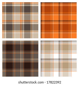 retro checks seamless patterns