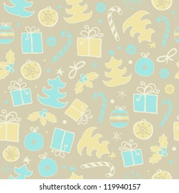 Retro Christmas background