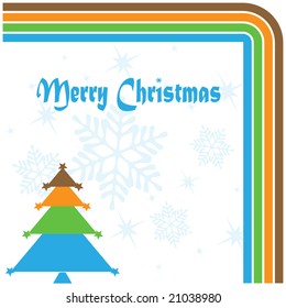 retro Christmas background