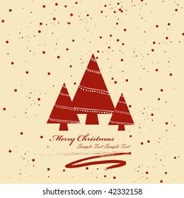 Retro Christmas Background