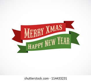 Cintas de fondo de Navidad retro con texto