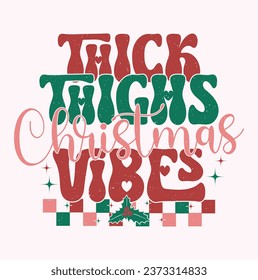 Retro Christmas Bundle, Christmas Design, Christmas PNG, Christmas Vector, Retro Design
