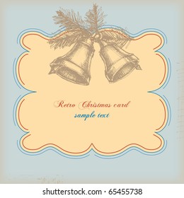 Retro Christmas card