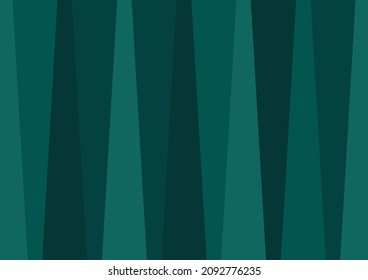 Retro Christmas color full patterns. Christmas wallpaper vector. Christmas in Green tones.