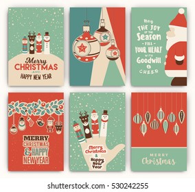 Retro Christmas Design Collection