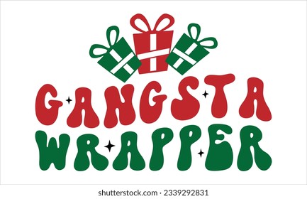 Retro Christmas Design, Retro Christmas SVG Design Template, Christmas Retro SVG Bundle