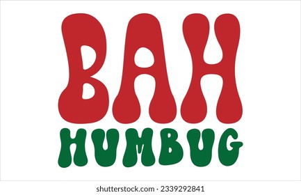 Retro Christmas Design, Retro Christmas SVG Design Template, Christmas Retro SVG Bundle