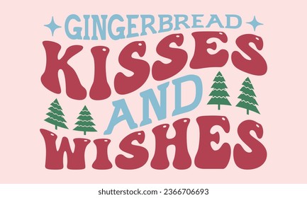 Retro Christmas EPS Bundle, Single design