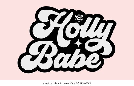 Retro Christmas EPS Bundle, Single design