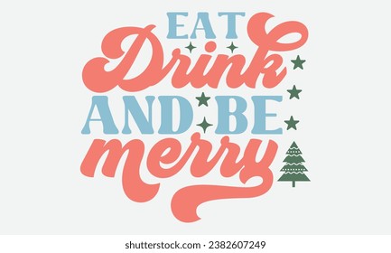 Retro , Christmas kitchen towels, EPS Bundle