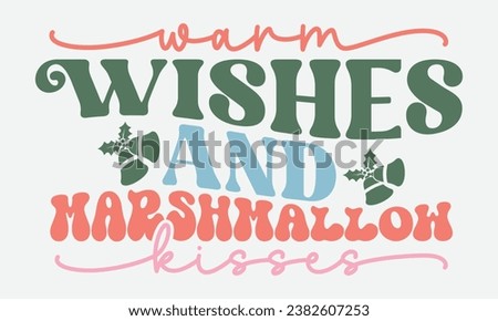Retro , Christmas kitchen towels, EPS Bundle