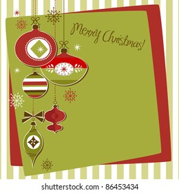 Retro Christmas Ornaments