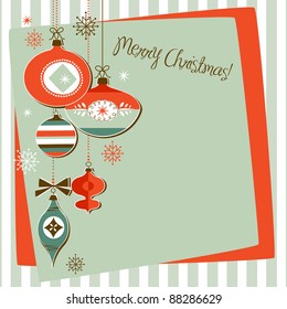 Retro Christmas Ornaments