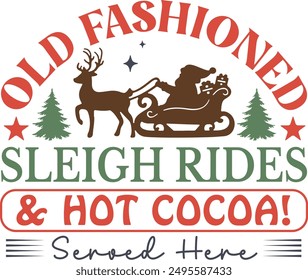 Retro Christmas Sign sublimation Design
