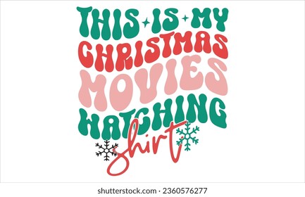 Retro Christmas SVG Design, Retro Christmas Quotes Design, Retro Christmas SVG Design Template. 