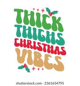 Retro Christmas SVG Design, typography, t-shirt, retro, sublimation, sticker, SVG Design,
