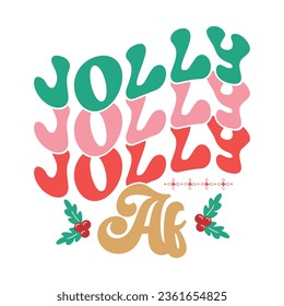 Retro Christmas SVG Design, typography, t-shirt, retro, sublimation, sticker, SVG Design,