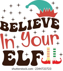 Retro Christmas svg design Vol-1