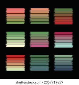 
Retro Christmas Tint color palette, Merry Christmas theme color schemes, Christmas vintage stripes procreate colors tone print palette, trendy transitional colorful palette fashion home decoration 
