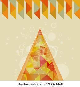 Retro Christmas Tree