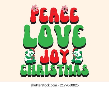 Retro Christmas t-shirt design  vector file