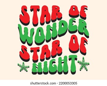 Retro christmas t-shirt design vector file