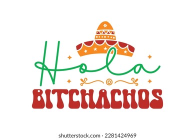Retro Cinco De Mayo SVG Design, t-shirt, typography, vector, Retro, sublimation design, 