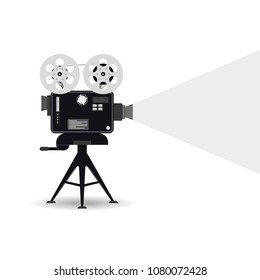 Retro cinema icon