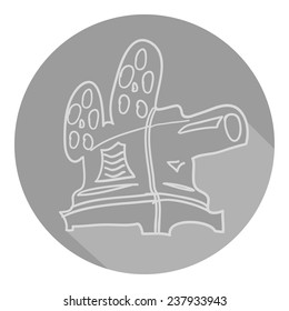 retro  cinema icon
