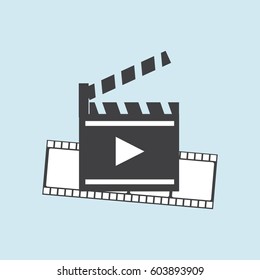 Retro cinema icon