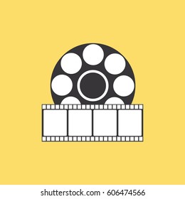 Retro cinema icon