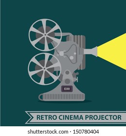 retro cinema projector 