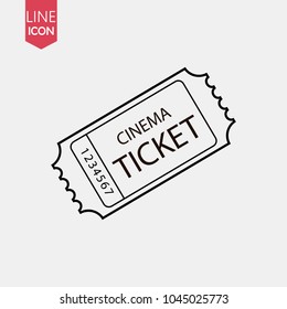 Vector Vintage Ticket Icon Stock Vector (Royalty Free) 160223516 ...