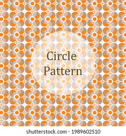 retro circle pattern . beautiful retro background. vector illustration