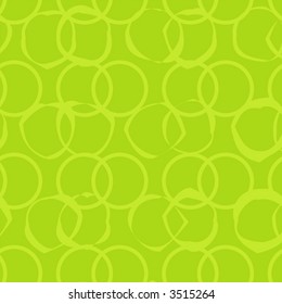 retro circle wallpaper green - vector -