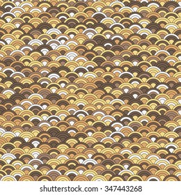 Retro circles background - vector illustration 