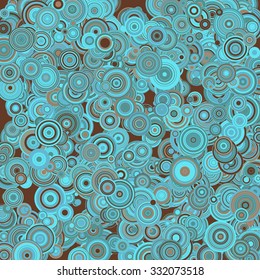 Retro circles backgrounds - vector illustration 