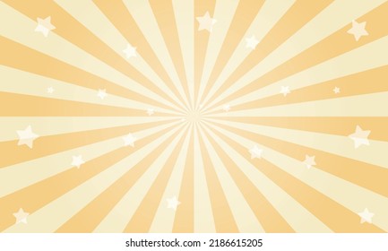 Retro circus background with rays or stripes in the center. Sunburst.