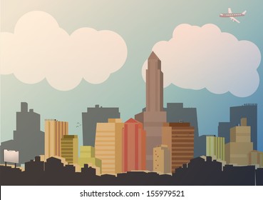 163,325 Retro city Stock Vectors, Images & Vector Art | Shutterstock