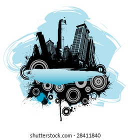 Retro-Stadtdesign