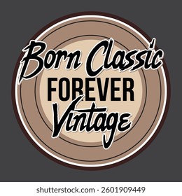 Retro Classics: Vintage T-Shirt Design