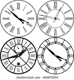 Roman Clock Images, Stock Photos & Vectors | Shutterstock