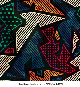 retro cloth seamless pattern