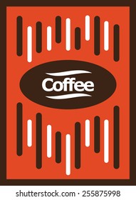 retro Coffee poster design