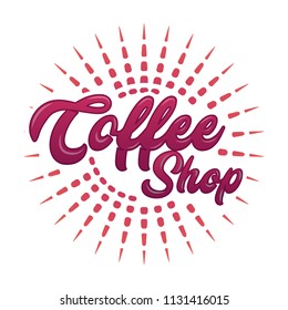 retro coffee shop logo