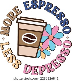 Retro coffee sublimation.

WHAT YOU WILL GET
❤ Vector Formats.
❤ EPS file.
– Usage
These quality files are perfect for a multitude of creative projects, cards, frame artwork, phone cases, bags, mugs, 