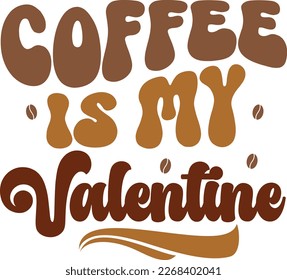 Retro Coffee SVG Design, t-shirt, typography,  vector, eps , coffee, sublimation design, retro, my designs are 100% unique and copyright free .