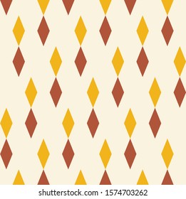 Retro color diamond shape background.