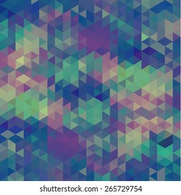 Retro color geometric background 